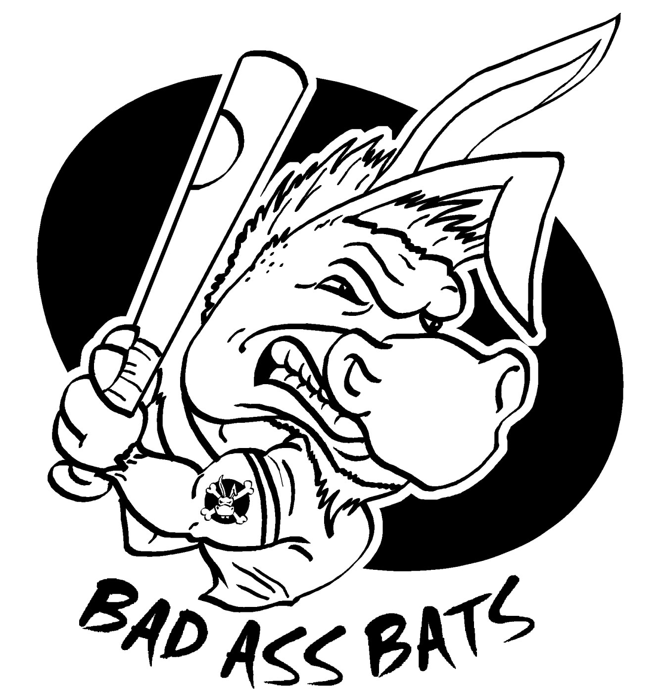 Bad Ass Bats Logo